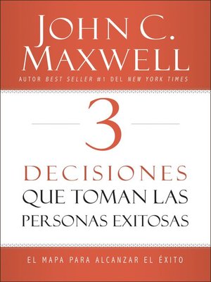 cover image of 3 Decisiones que toman las personas exitosas